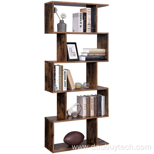 Decorative Storage Shelving 5-Tier Bookshelf